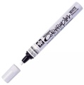 Marker permanentny Pen-touch Calligrapher Sakura - 5,0mm - biały.jpg