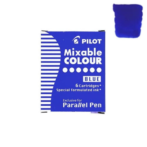 Naboje Pilot Parallel - niebieskie