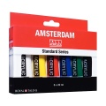 Zestaw farb akrylowych Talens AMSTERDAM - 6x20ml