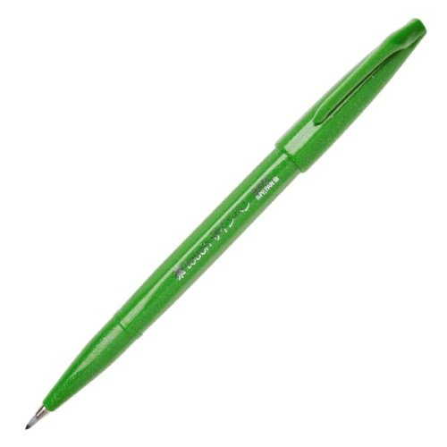 Flamaster Pentel Touch Brush Pen SES15 - zielony.jpg
