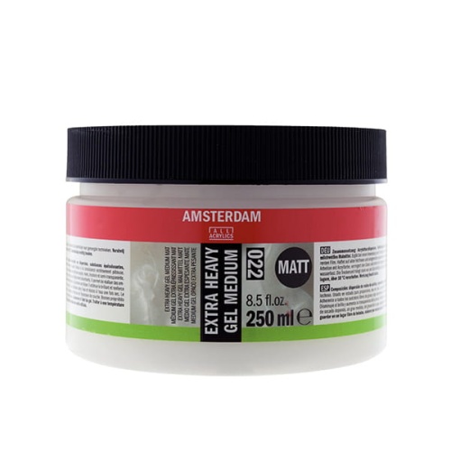 Extra Heavy Gel Medium Talens 022 do farb akrylowych 250ml - matowe.jpg