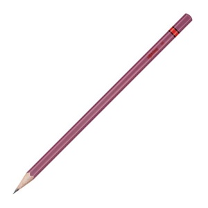 Ołówek Rotring Woodcase Pencils metallic HB - różowy