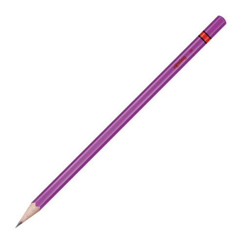 Ołówek Rotring Woodcase Pencils metallic HB - fioletowy.jpg