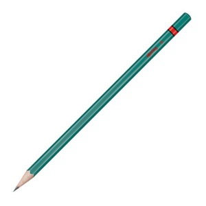 Ołówek Rotring Woodcase Pencils metallic HB - zielony