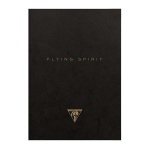 Notatnik Clairefontaine Flying Spirit Black 19x25 cm - gładki