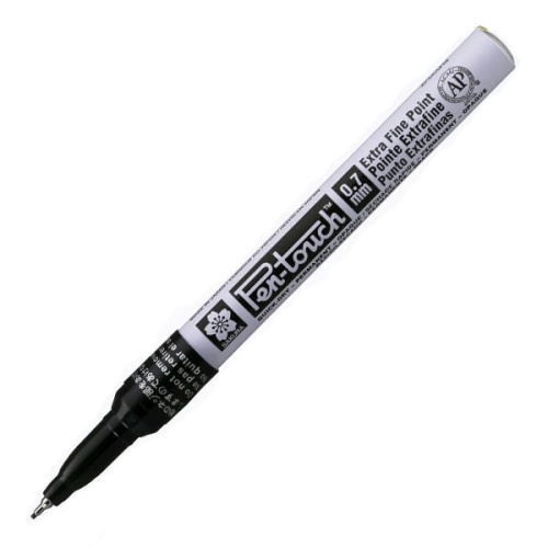 Marker permanentny Pen-touch Sakura - czarny - EF - 0,7mm.jpg