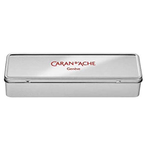 Metalowy piórnik Caran d'Ache na ołówki i kredki - duże