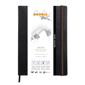 Szkicownik Rhodia Touch BRISTOL - 205g, 32 ark, A4 