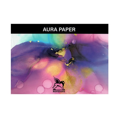 Blok do tuszu alkoholowego Renesans Aura Papier - 300g, 10k, A4.jpg