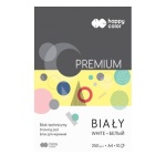 Blok techniczny Happy Color Premium - 250g, 10ark, A4 - biały