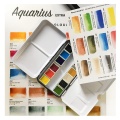 Farby akwarelowe w kostkach Szmal Art Aquarius Urban Sketching Metal Box - 12 kolorów
