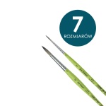 Pędzle syntetyczne da Vinci HOBBY FIT krótkie trzonki OKRĄGŁE seria 373