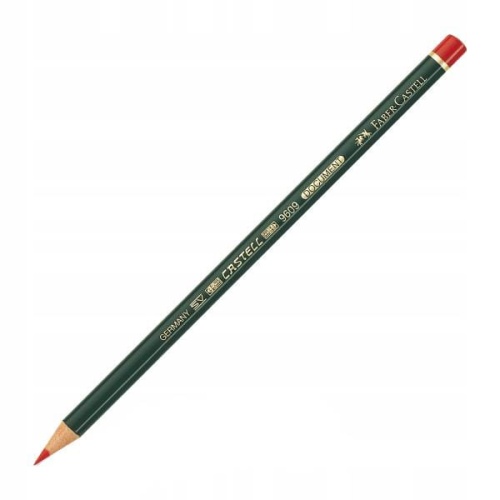 Ołówek kopiowy/permanentny dwustronny FABER-CASTELL DOCUMENT 9609 czerwony