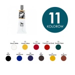 Farba graficzna do linorytu H2Oil Ink RENESANS 60ml - mix kolorów