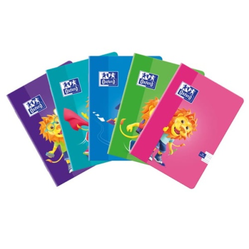 Zeszyt Lion OXFORD A5, 16k., linia podwójna niebieska.jpg