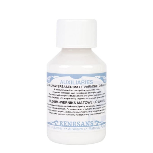 Medium i werniks wodny do farb akrylowych Renesans - matowe.jpg
