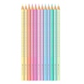 Kredki ołówkowe FABER-CASTELL SPARKLE - 12 kolorów pastelowych.jpg