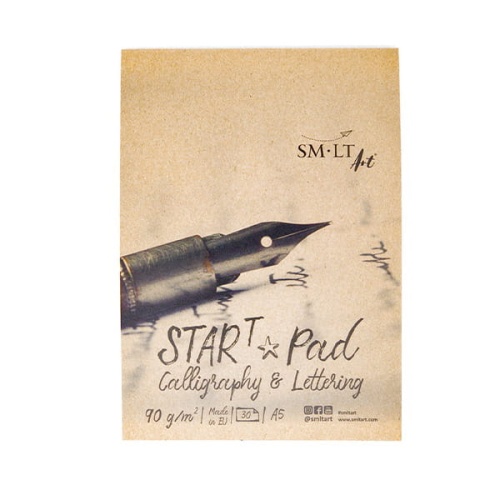 Blok do kaligrafii i letteringu SM-LT 90g 30 ark. A5 z liniaturą.jpg