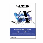 Blok Canson  Graduate Lettering Mix Media - 200g, 20ark, A4