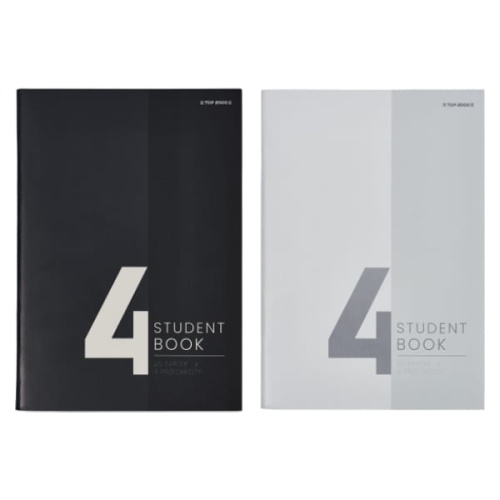 Zeszyt TOP 2000 Student Book A4, 80k. (4x20k), kratka - mix wzorów