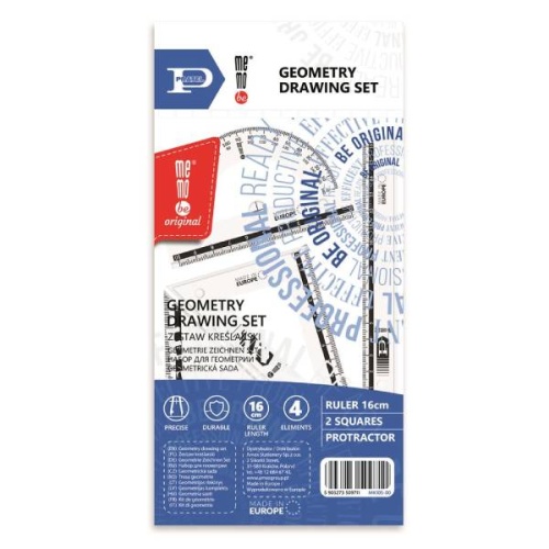 Zestaw geometryczny Memobe - 4 elementy