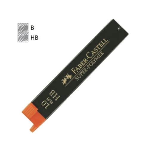 Rysiki, grafity do ołówków SUPER POLYMER FABER-CASTELL - 0,9_1mm.jpg