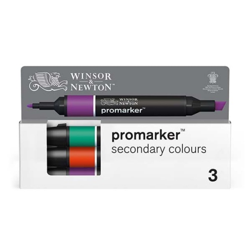 Zestaw markerów artystycznych Promarker Winsor&Newton - secondary tones 3 kol..jpg
