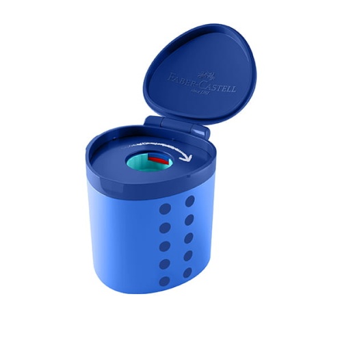 Temperówka Faber-Castell Grippy z pojemnikiem do grubych kredek.jpg