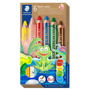 Kredki Staedtler NORIS JUNIOR - 6 kolorów 
