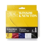 Zestaw farb akrylowych Winsor & Newton Galeria Acrylic Process Colours Set 5x60ml