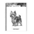 Szkicownik Narcissus Pies Yorkshire Terrier - 120g, 50ark, A4 na spirali.jpg