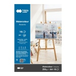 Blok akwarelowy Happy Color - 250g, 10ark, A4 - fakturowany