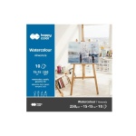 Blok akwarelowy Happy Color - 250g, 10ark, 15x15cm - fakturowany