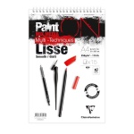 Blok uniwersalny Clairefontaine Paint On Multi -Techniques Lisse - 250g, A4+, 15ark.  na spirali