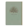 Notatnik Clairefontaine Flying Spirit Green 14,8x21 cm - linia