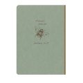 Notatnik Clairefontaine Flying Spirit Green 14,8x21 cm - linia