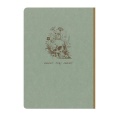 Notatnik Clairefontaine Flying Spirit Green 14,8x21 cm - linia