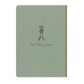 Notatnik Clairefontaine Flying Spirit Green 14,8x21 cm - linia
