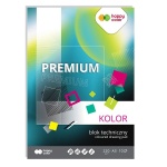 Blok techniczny Happy Color Premium - 220g, 10ark, A3 - kolorowy