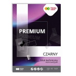 Blok techniczny Happy Color Premium - 220g, A3 - czarny