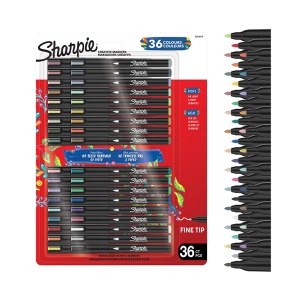 Zestaw markerów akrylowych Sharpie Creative Markers - 36 kolorów 