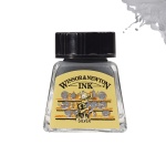 Tusz kreślarski rysunkowy Winsor&Newton 14ml - SILVER