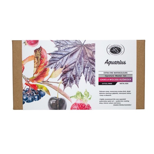 Farby akwarelowe w kostkach Szmal Art Aquarius Izabela Wolska - Kuśmider.jpg