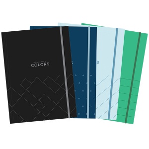 Teczka papierowa z gumką A4 TOP-2000 Colors C4