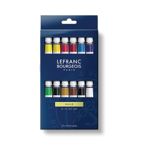 Zestaw farb olejnych Lefranc & Bourgeois 12x10ml