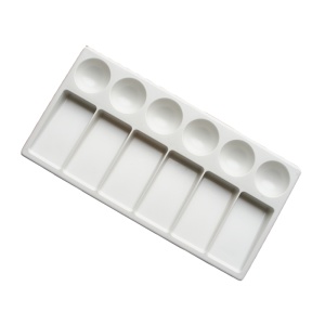 Paleta plastikowa PROSTOKĄTNA 12x23cm