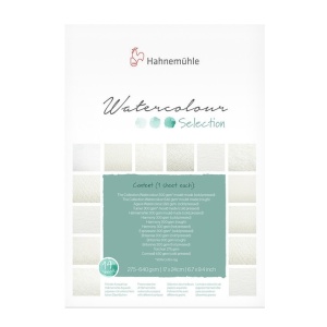 Blok akwarelowy Watercolour Selection Hahnemühle – 275–640 g, 17x24 cm, 14 ark.