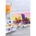 Zestaw farb akwarelowych w kostkach FABER-CASTELL Creative Studio - 24 kolory