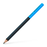Ołówek grafitowy Faber-Castell Jumbo Grip 2001 Two Tones - HB - czarno-niebieski