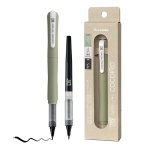 Flamaster do kaligrafii Kuretake ZIG Cocoiro Letter Pen Smoky Olive 05 - czarny wkład